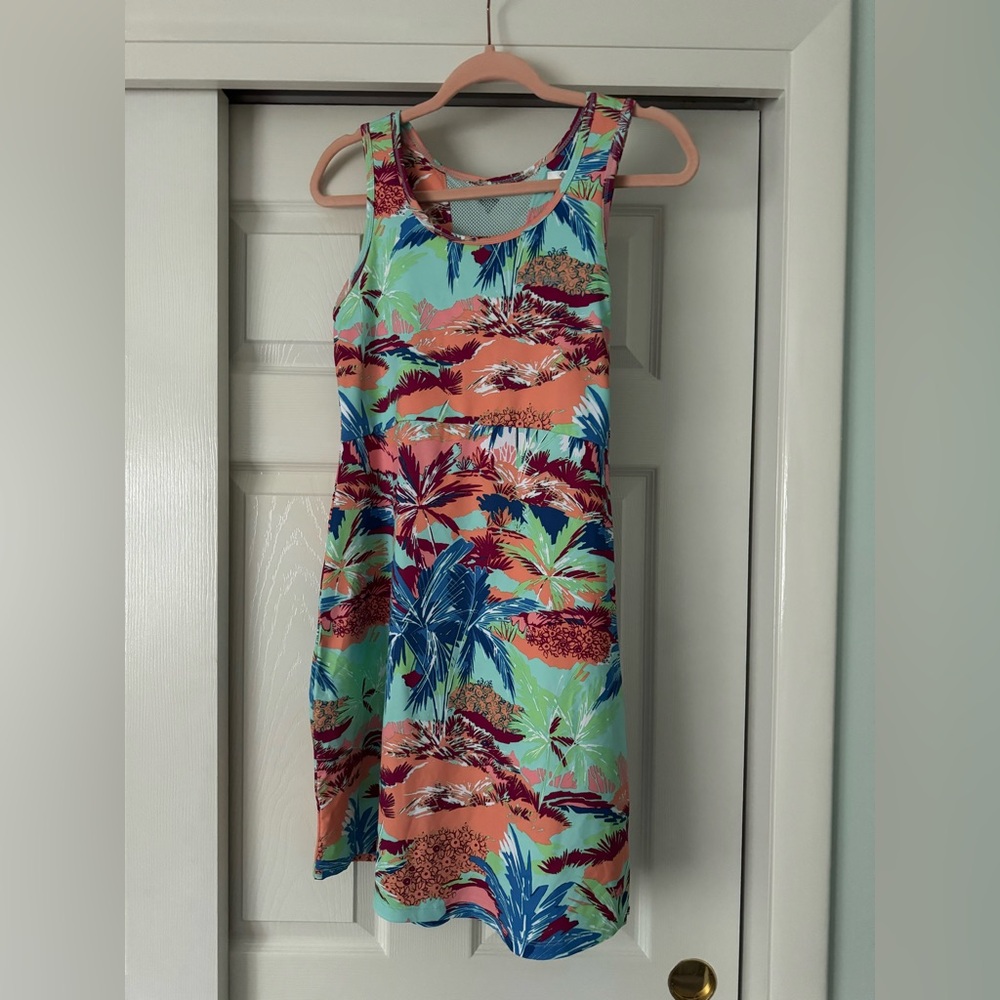 Columbia Tropical Print Mini Dress - Multicolor
